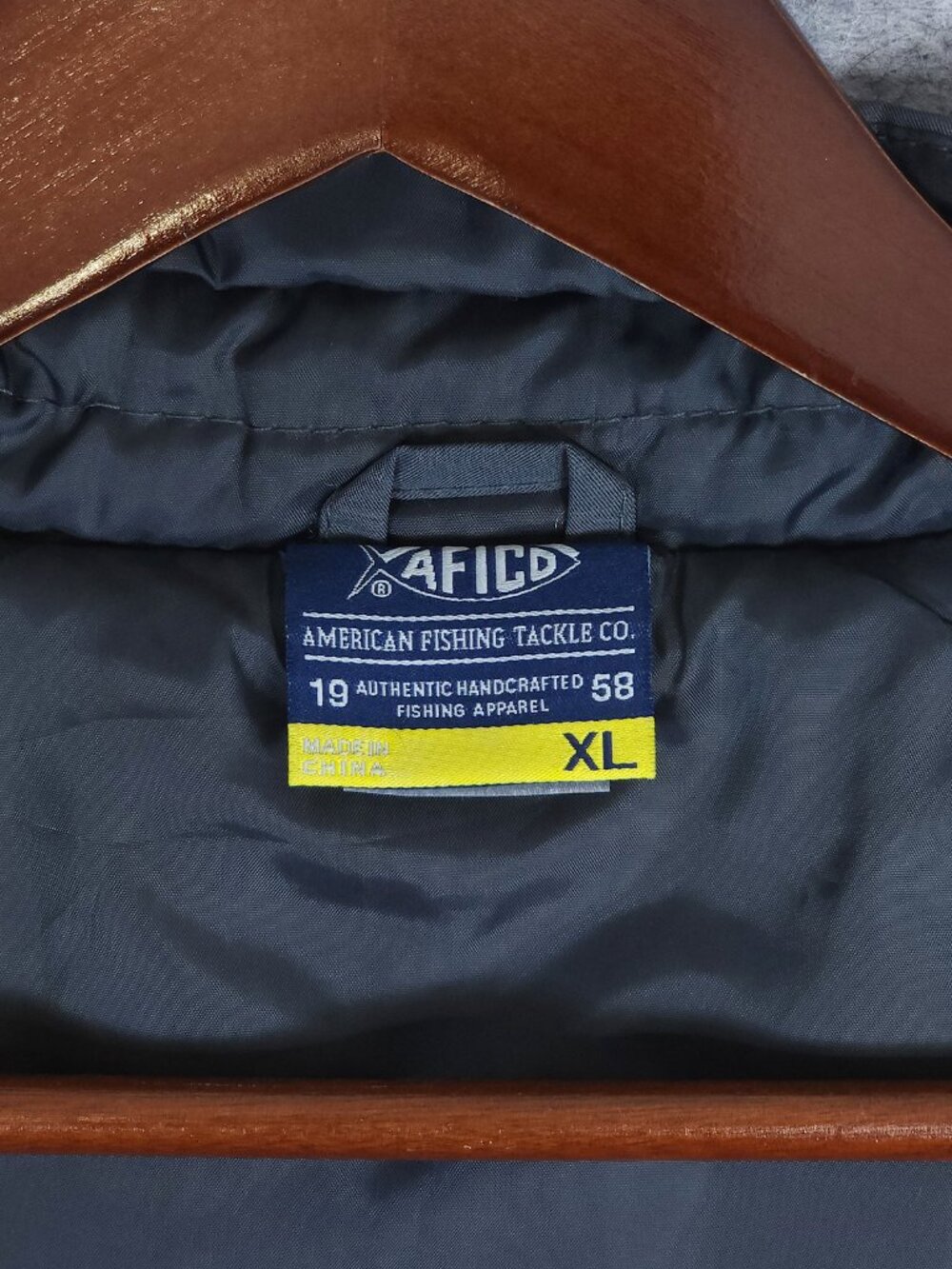 Aftco Pufferfish 300 Puffer Jacket Mens XL Gray 80g Insulated Fishing Outdoor - Picture 11 of 12